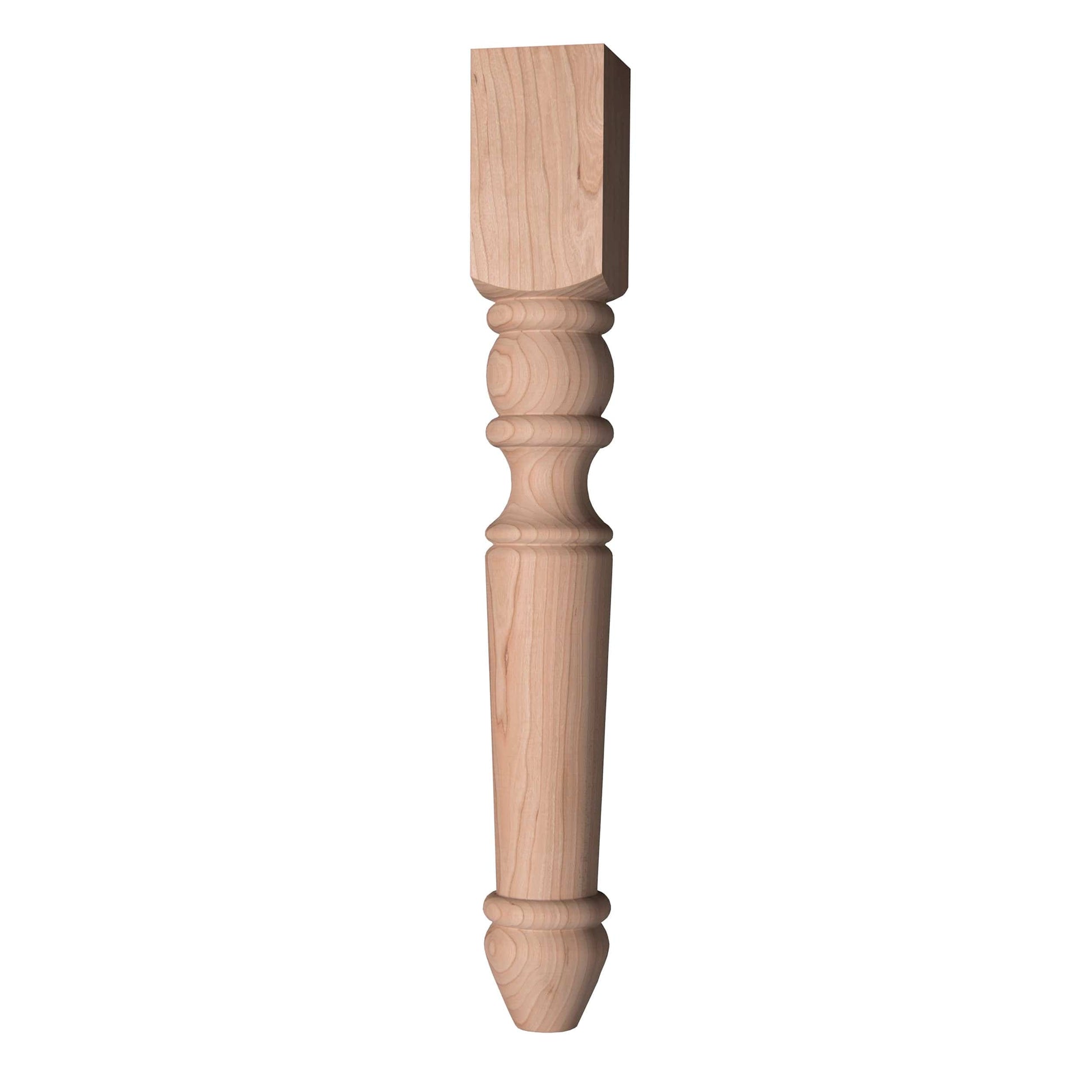 Portsmouth Dining Table Leg Cherry alt 0