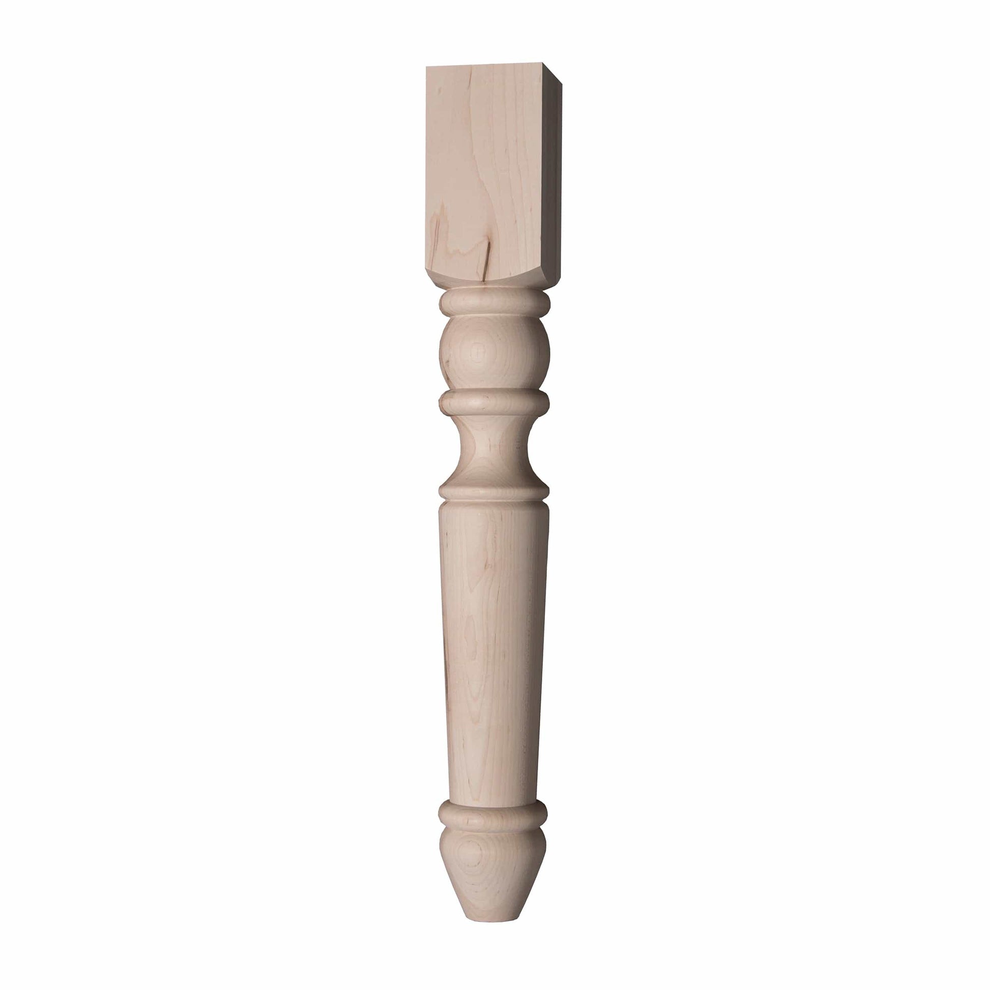 Portsmouth Dining Table Leg Soft Maple alt 0