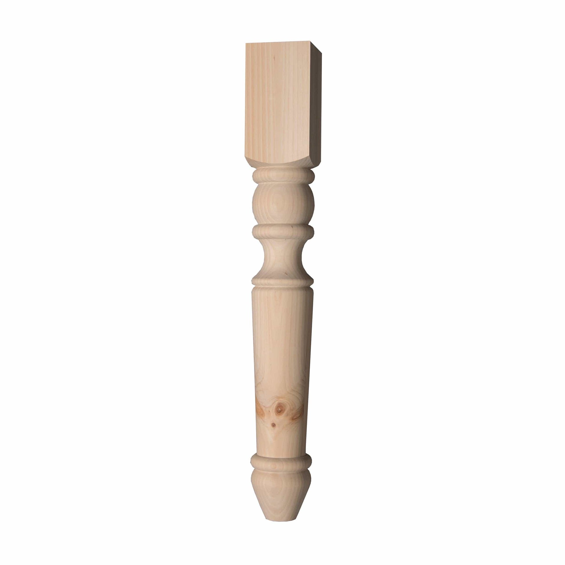 Portsmouth Dining Table Leg Pine alt 0