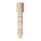 Country Bench Leg Soft Maple alt 0