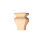 Square Tulip Furniture Foot Red Oak alt 0