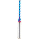 46292-K Spiral 2D/3D Carving 0.10 Deg Tapered Angle Flat Bottom Up-Cut 4 Flute Router Bit 1/8"D 1-1/32"CH 1/4"SH 2-1/2"O alt 10