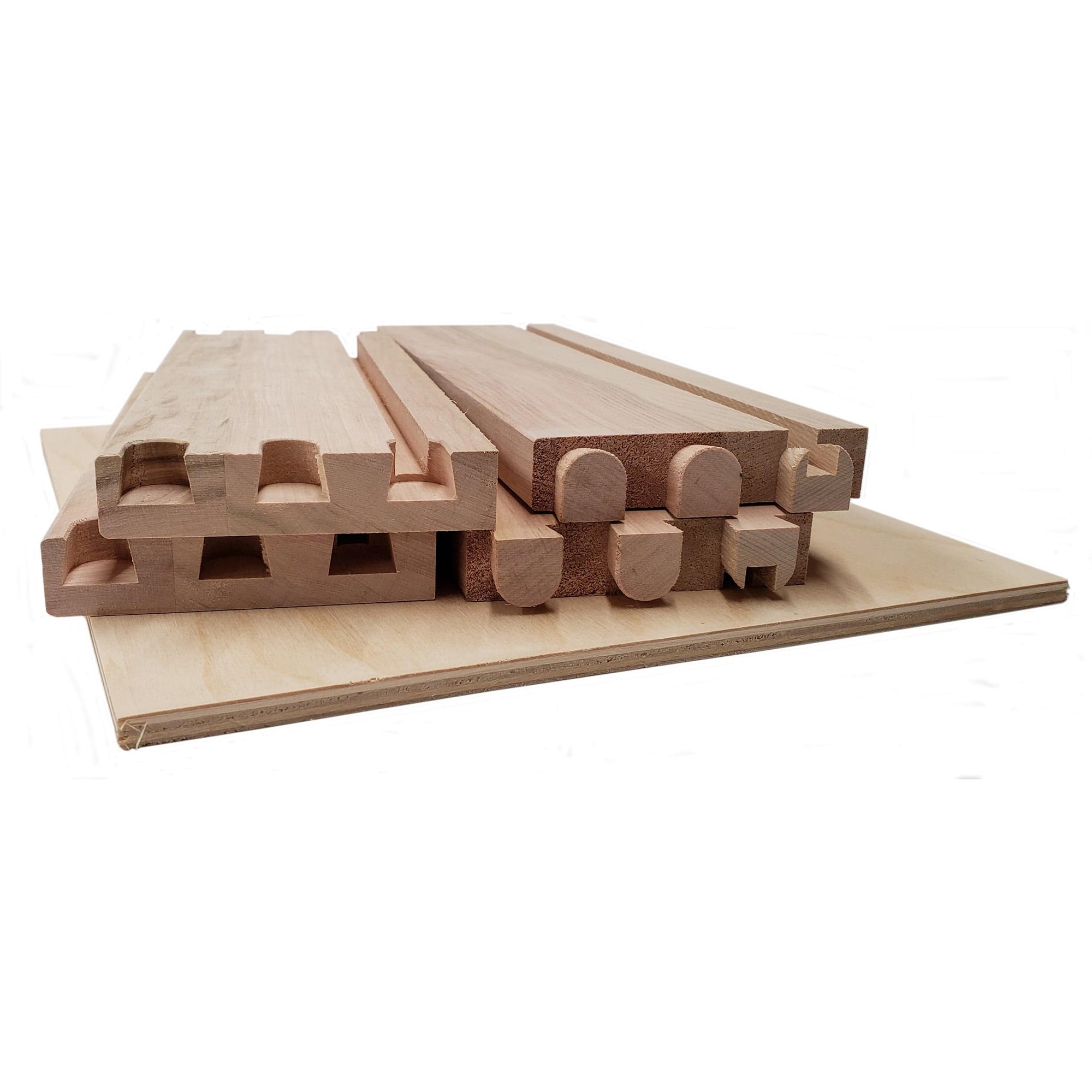 Dovetail Drawer Boxes - 7.125"h x 10"w x 21"d alt 125