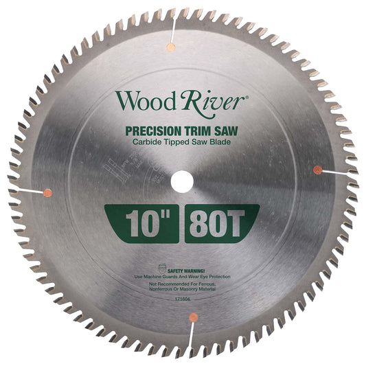 WR Precision Trim Saw Blade 10" 80T ATB alt 0