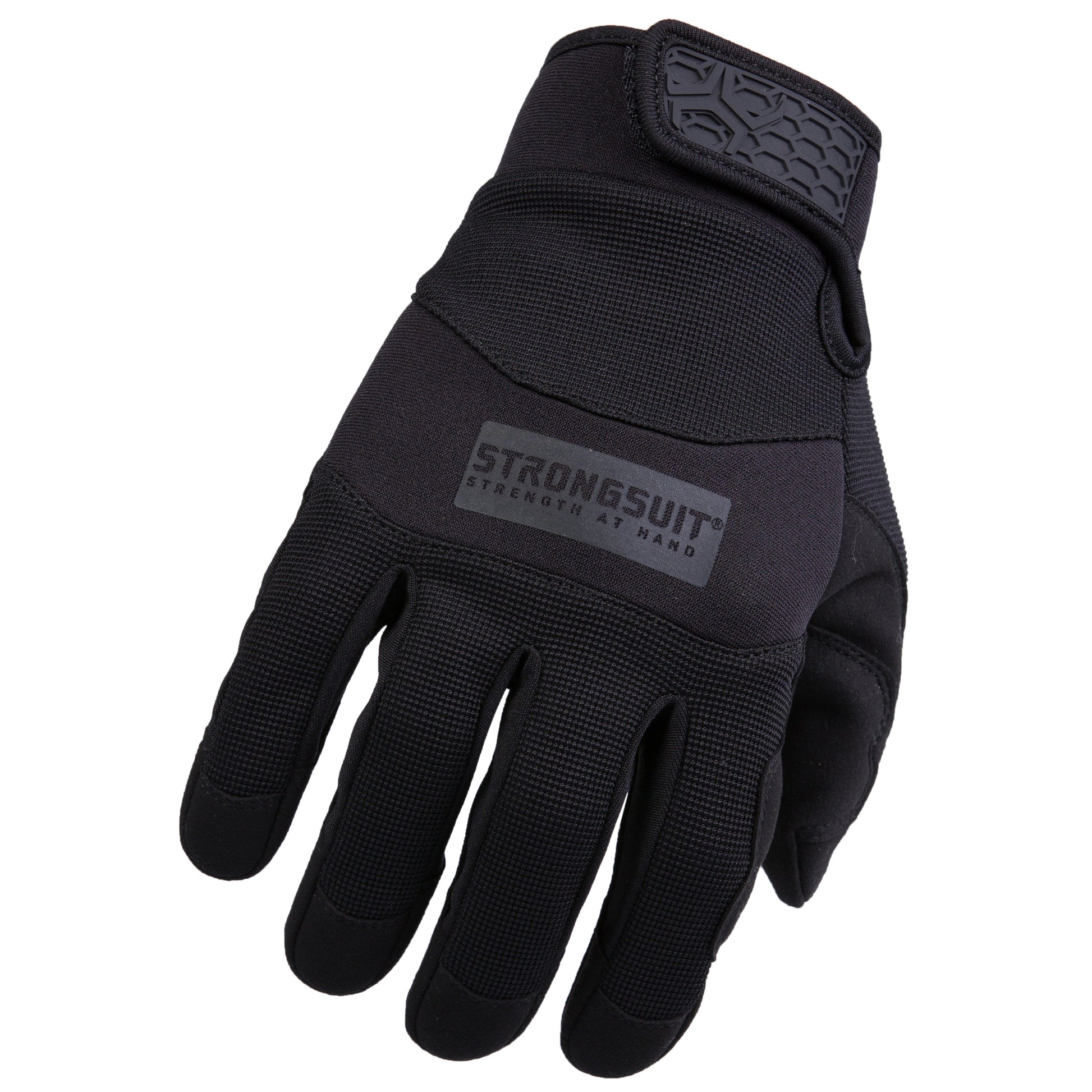 General Utility Plus Mens Gloves, Black, Medium alt 0