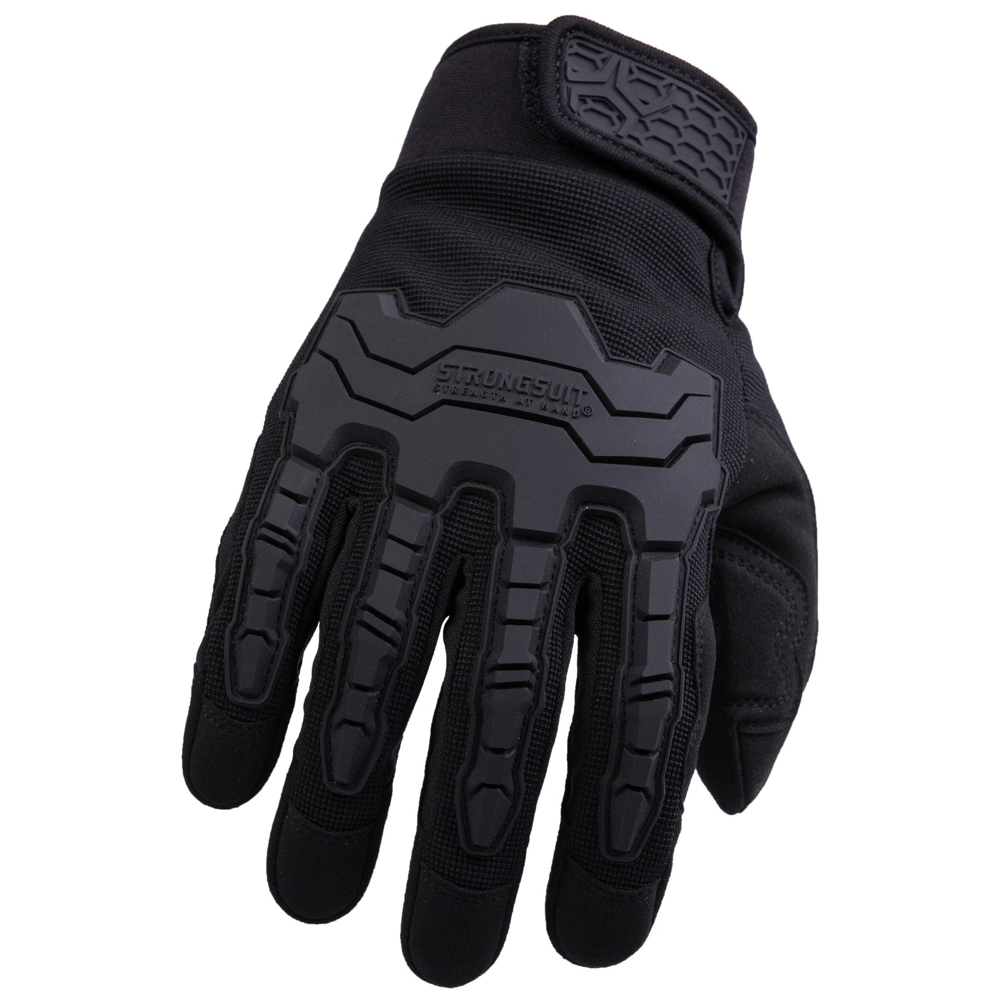 Brawny Plus Gloves, Black, Large alt 0