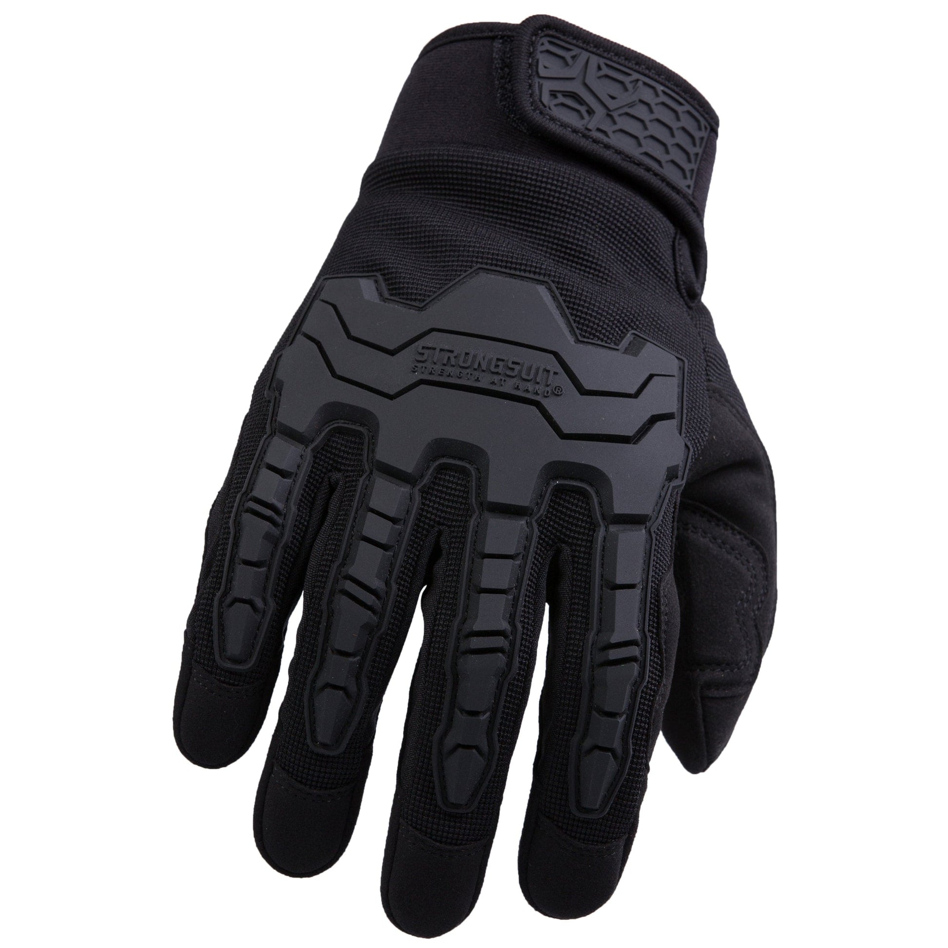 Brawny Plus Gloves, Black, Large alt 0