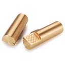 Brass Bench Dogs - 2-3/8" x 3/4" - Pair alt 0