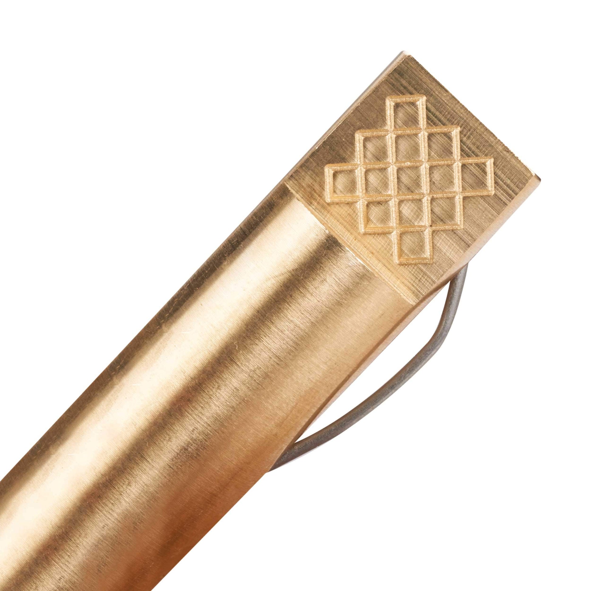 Brass Bench Dogs - 2-3/8" x 3/4" - Pair alt 0