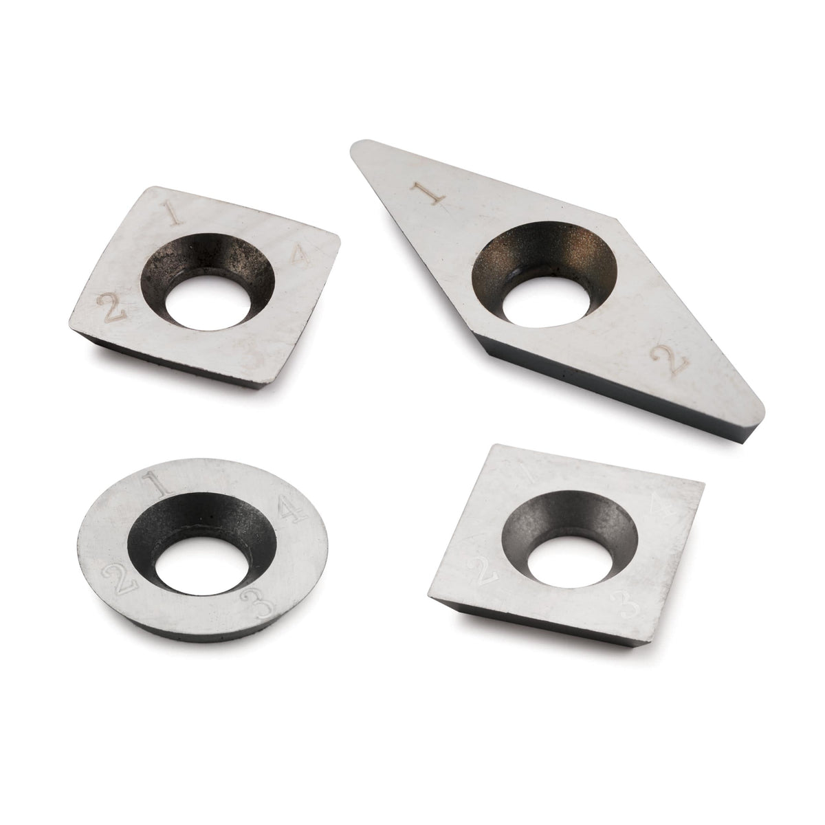 Replacable Threaded Carbide WoodRiver Replaceable Tip Carbide Turning Tool Set - 3 Piece | Woodcraft