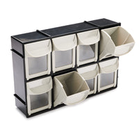 8 Door Tilt Out Storage Bin alt 0