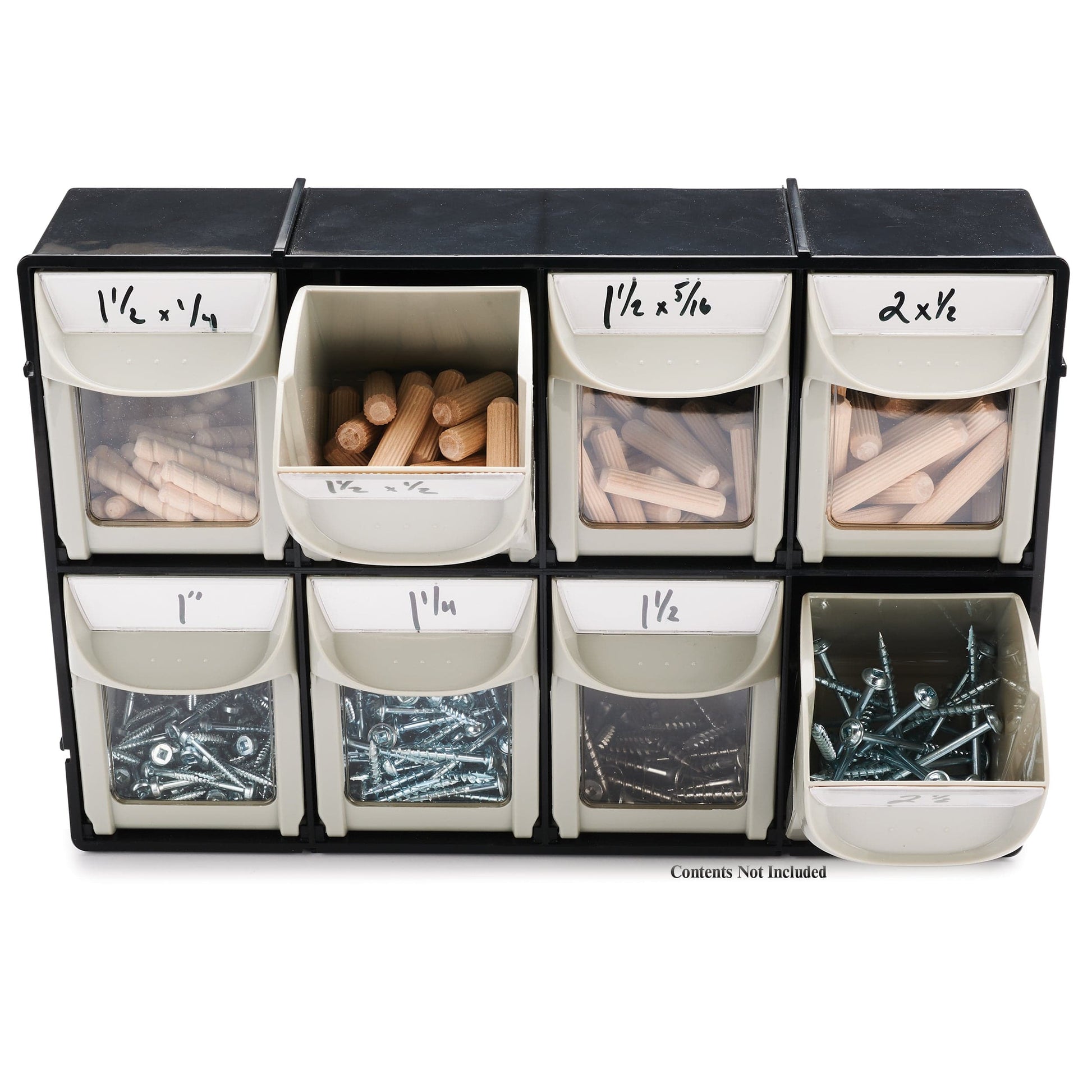 8 Door Tilt Out Storage Bin alt 0