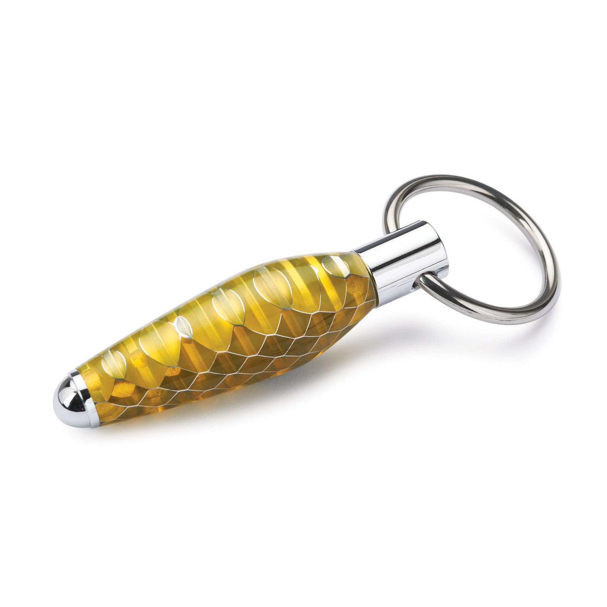 Kit Key Ring WoodRiver Security Key Ring Turning Kit - Chrome | Woodcraft