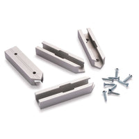 Standard 1/4" T-Track Cross Junction - 4 Piece alt 0