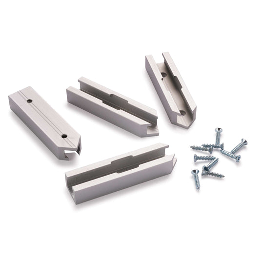 Standard 1/4" T-Track Cross Junction - 4 Piece alt 0