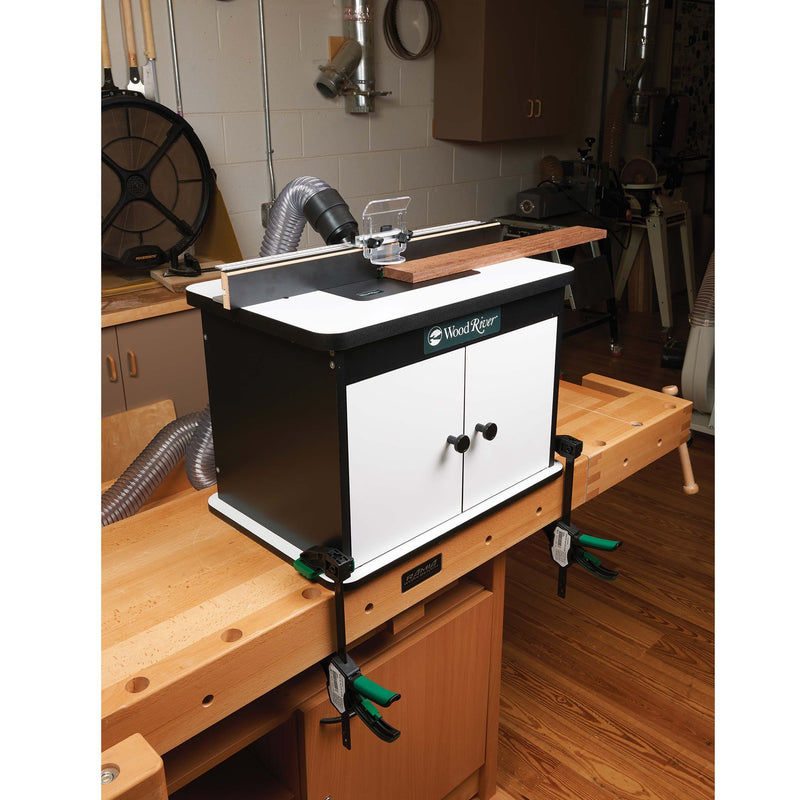 WoodRiver Bench Router Table with Cabinet | Woodcraft