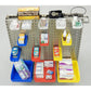 36-3/4 In. L x 39-1/4 In. H x 21-1/4 In. W Stainless Steel Frame Tool Cart with Tray and Stainless Steel LocBoard alt 0