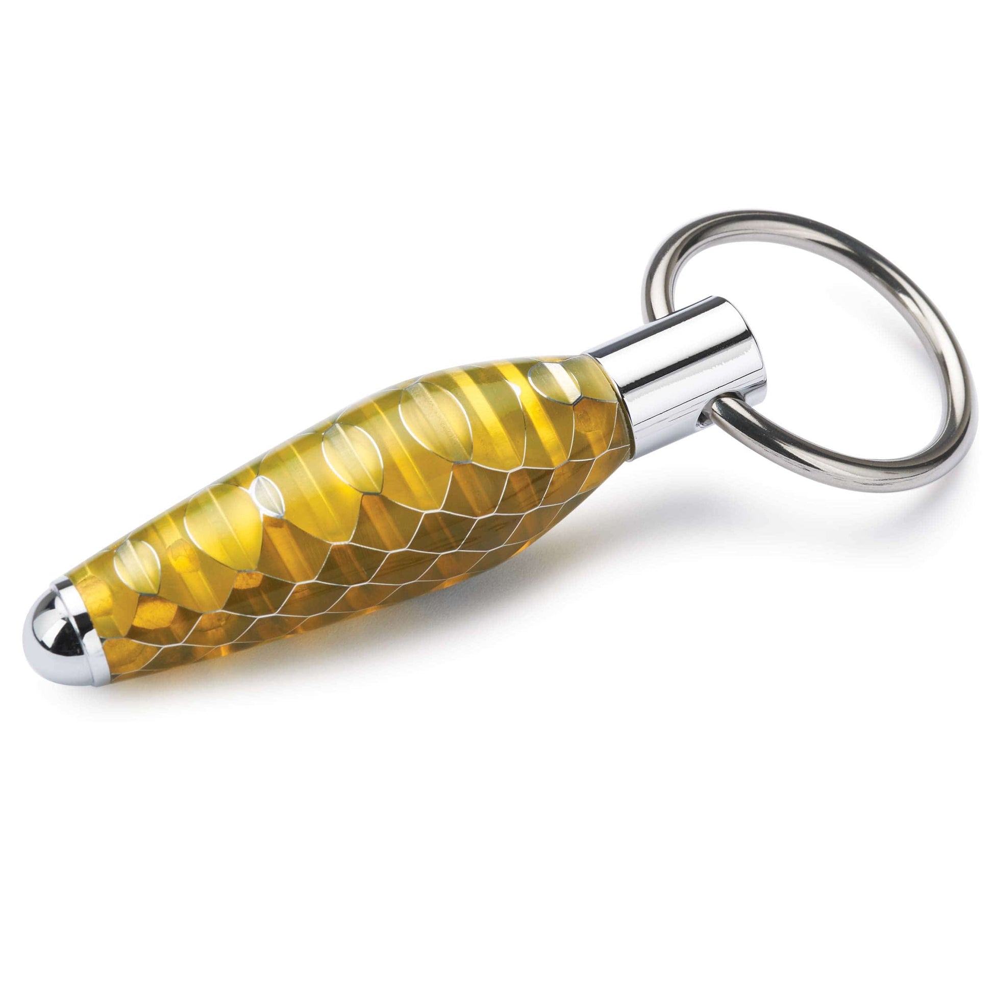 Acrylic Honeycomb Pen Blank Yellow alt 1