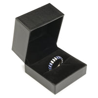 Ring Display Box - Black with Felt Lining alt 0