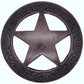 Star Knob with Engraved Edge, Rust Copper alt 0