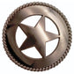 Large Star with Rope Pull, Satin Nickel alt 0
