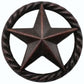 3-D Star with Narrow Rope, Oil Rubbed Bronze alt 0