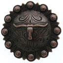 Steer in Round, Oil Rubbed Bronze alt 0