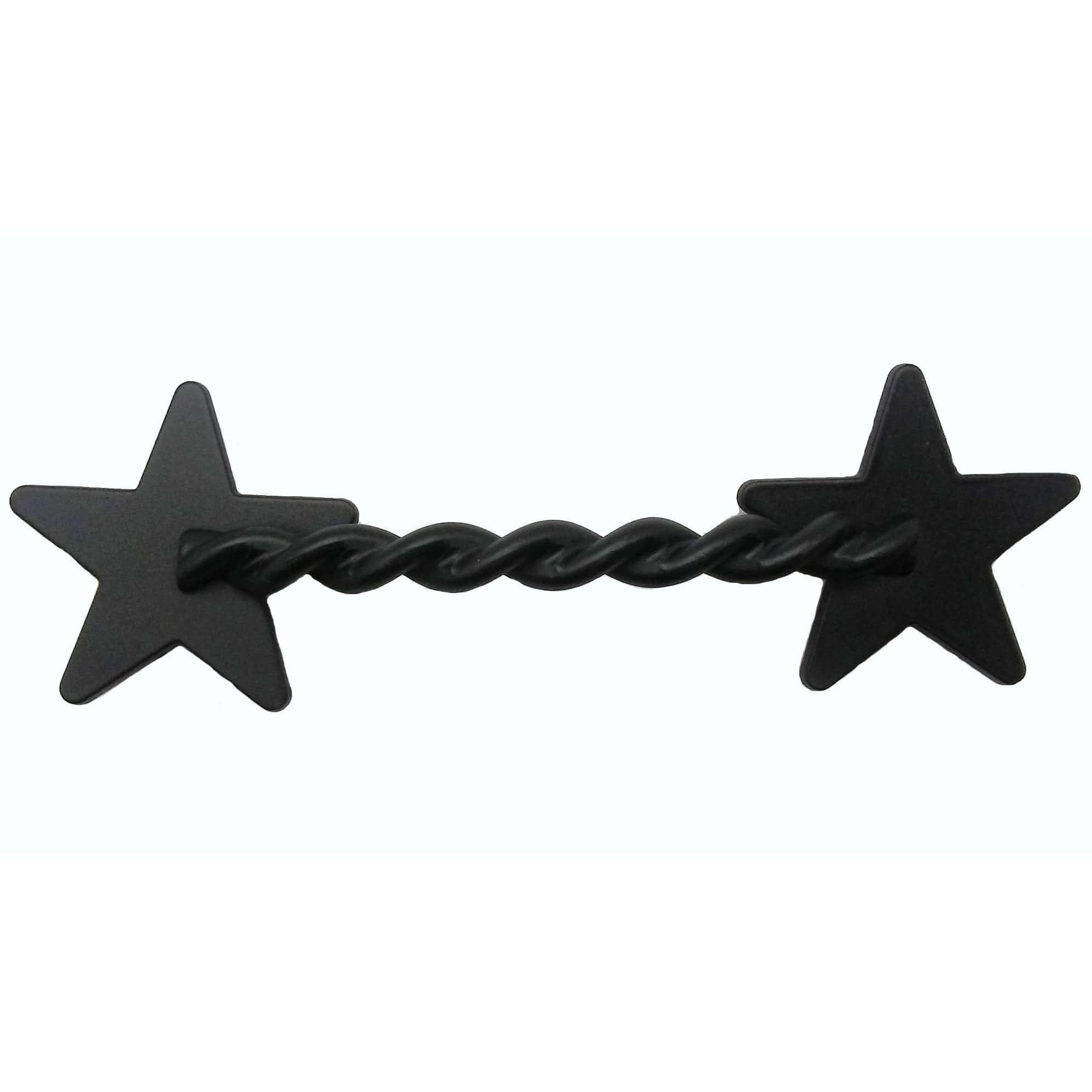 Rope Star Pull, Matte Black | Woodcraft