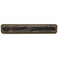 Large Engraved Flower Pull, Old Silver/Gold alt 0