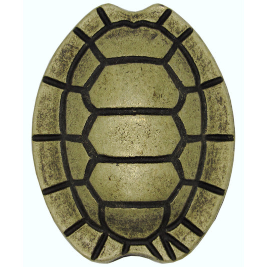 Turtle Shell Knob, Brass Oxide alt 0