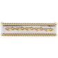 Barbed Wire with Roped Edge Pull, Nickel/Gold alt 0