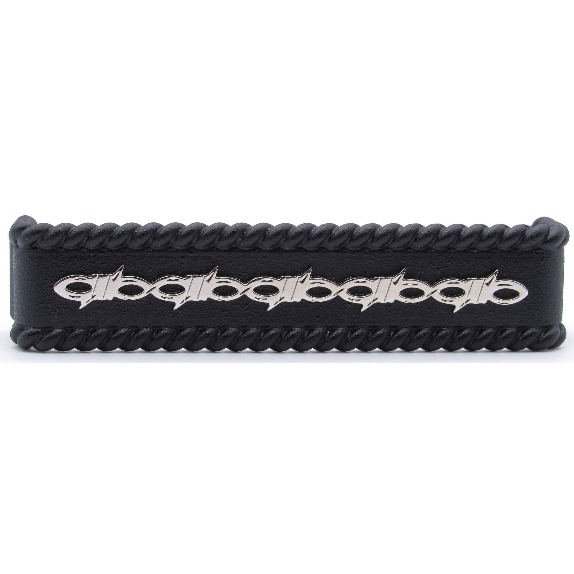 Barbed Wire with Roped Edge Pull, Matte Black/Nickel Combo alt 0