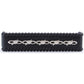 Barbed Wire with Roped Edge Pull, Matte Black/Nickel Combo alt 0