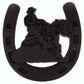 Riding Cowboy Horseshoe Knob, Rust Brown alt 0