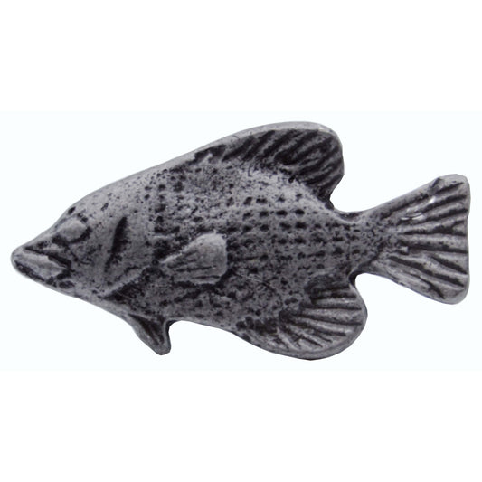 Fish Knob, Pewter Oxide alt 0