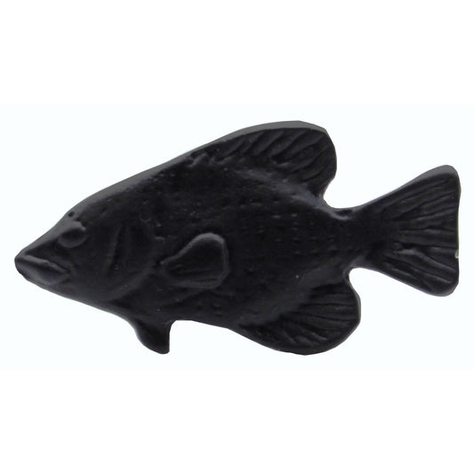Fish Knob,  Matte Black alt 0