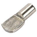 Shelf Support Pin - 5 mm - Flat Spoon Style - Nickel - 25 Pack alt 0