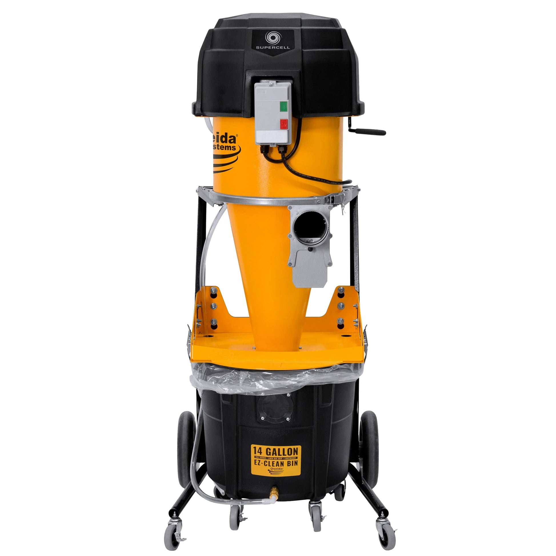 Supercell Mobile High Pressure Dust Collector - 14 Gallon alt 0