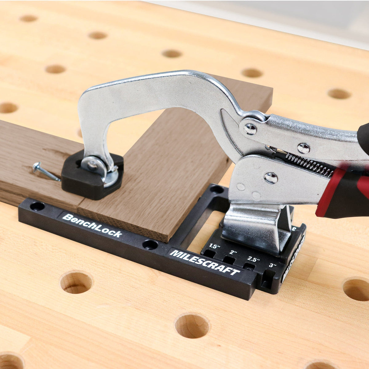 Bench Locking Clips Milescraft BenchLock Workbench Clamp Securing Kit | Woodcraft