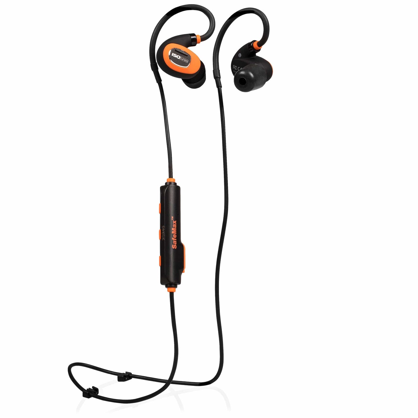 PRO 2.0 Bluetooth Noise-Isolating Safety Earbuds - Orange/Bl alt 0