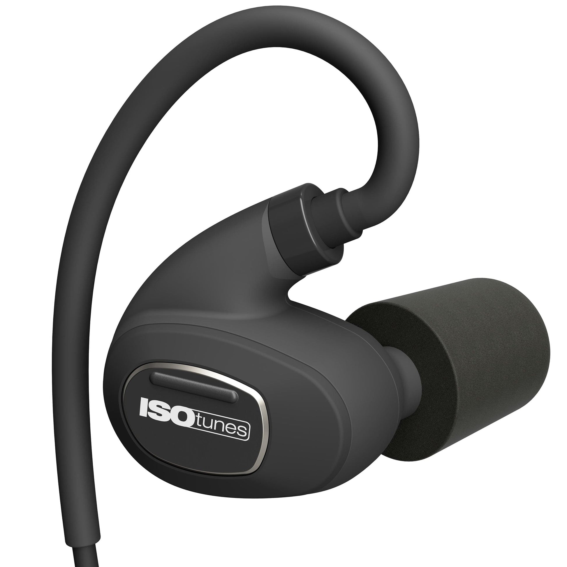 ISOtunes PRO Bluetooth Noise-Isolating Earbuds Matte Black