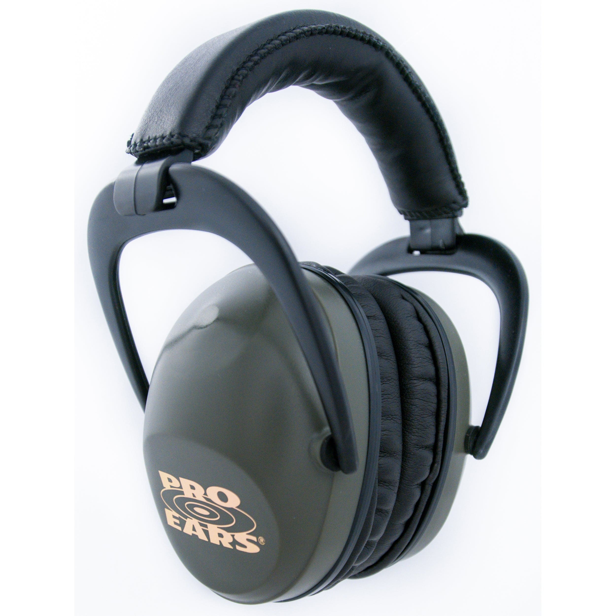 Pro Ears Ultra Sleek Green - Passive Hearing Protection | Woodcraft