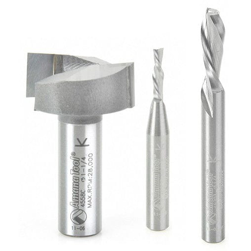 Axiom 3-piece Starter CNC Bit Set by Amana Tool | Woodcraft
