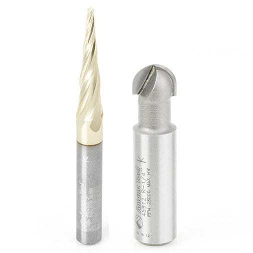2-piece Carving Bit Set by Amana Tool alt 0