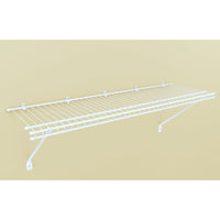 Wire Shelf Kit 36" W x 12" D,  White alt 0