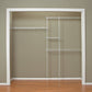 Closet Organizer Kit 5' - 8' W Fixed Mount, White alt 0