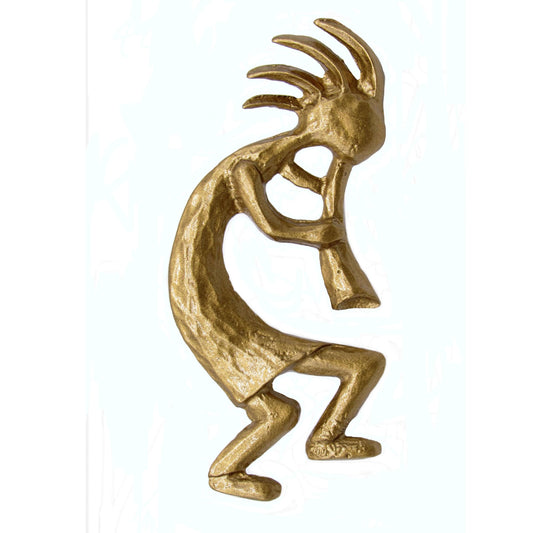 Kokopelli Right Facing Knob, Lux Gold alt 0