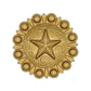 Star Conch Knob, Lux Gold alt 0
