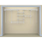 ShelfTrack 6-Shelf Adjustable Closet Organizer 7' - 10' W, W alt 0