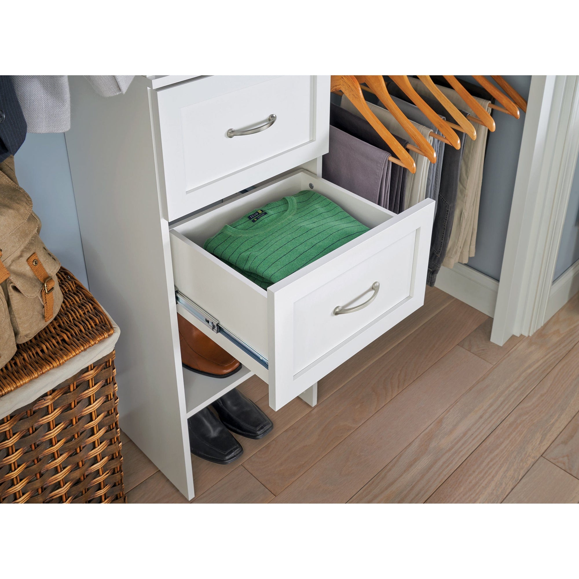 SuiteSymphony 16" W x 10" H Drawer, Pure White alt 0